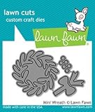 LAWN FAWN Cuts Custom Craft Dies: Mini Wreath (LF1496)