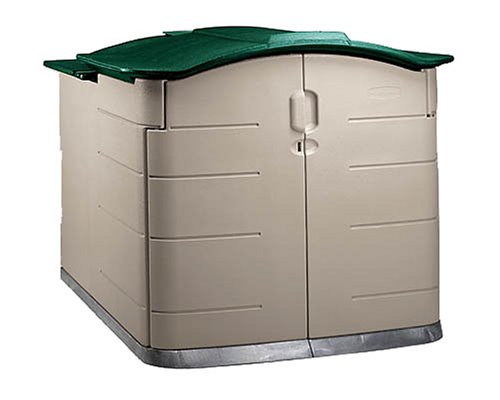 Amazon.com : Rubbermaid Slide-Lid Storage Shed #3752 : Garden & Outdoor