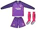 TEXTFACE Lionel Messi #10 Kids Soccer Football Jersey & Shorts Set Youth Sizes