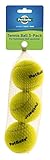PetSafe Tennis Dog Toy Balls Compatible with Automatic Ball Launcher (3 Pack), Yellow, Standard