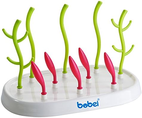 Homevibe Detachable High Capacity Baby Bottle Drying Rack,Perfect For Baby Bottles, Baby Dishes, Sippy Cups and Baby Bottle Nipples Rack.