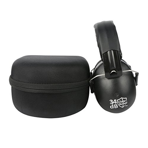 for ClearArmor 141001 Shooters Hearing Protection Safety Ear Muffs Carrying Case by Khanka