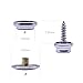 120 Pcs Snaps Fastener Screw Snaps, (Marine Grade, 3/8