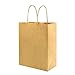 bagmad Sturdy 8x4.75x10 inch 100 Pack Medium Thick Paper Bags with Handles Bulk, Brown Kraft Bags, Strong Craft Gift Grocery Shopping Retail Party Favors Wedding Bags Sacks