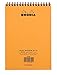 Rhodia Wirebound Notepad, A5, Lined - Orange