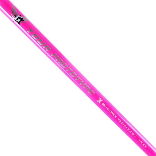 Grafalloy BiMATRX Pink X-Flex Shaft + TaylorMade M1/SLDR/R15 Fairway Tip + Velvet Grip