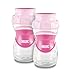 NUK Everlast 360 Sippy Cup, Pink, 10oz 2pk