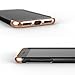 Caseology Savoy for Apple iPhone 8 Case (2017) / for iPhone 7 Case (2016) - Stylish Design - Matte Black