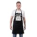 Bang Tidy Clothing Funny BBQ Apron Novelty Aprons Cooking Gifts for Men 100% Cotton 2 Pockets - Never Trust A Skinny Chef