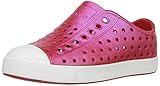 native Kids' Jefferson Iridescent Child Shoe, Torch Red/Shell White/Galaxy Iridescent,  8 Medium US Toddler