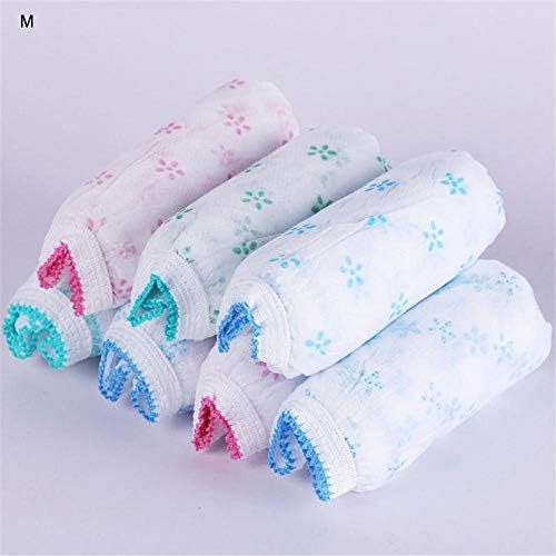 Colinsa Women's Disposable Cotton Briefs (7 Pack) - Super Soft Lightweight underwear for Hospital Maternity Pregnancy Post Partum, Knickers Panties (5 Size)