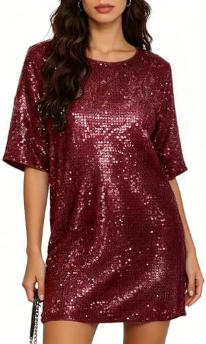 sequin t-shirt dress amazon Never Fully Dressed Plus sequin t-shirt mini dress in silver