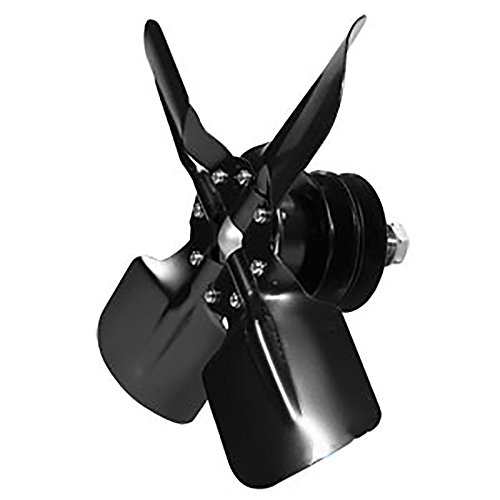 251427R91 Fan Assembly with Pulley for IHC Farmall Tractor Cub Cub Lowboy