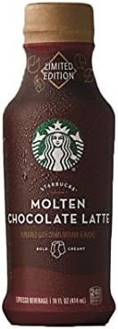 Starbucks Ready to Drink Espresso Beverages 6 - 14oz Bottles (Molten Chocolate Latte)