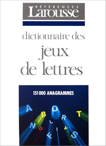 Download Dictionnaire des jeux de lettres PDF