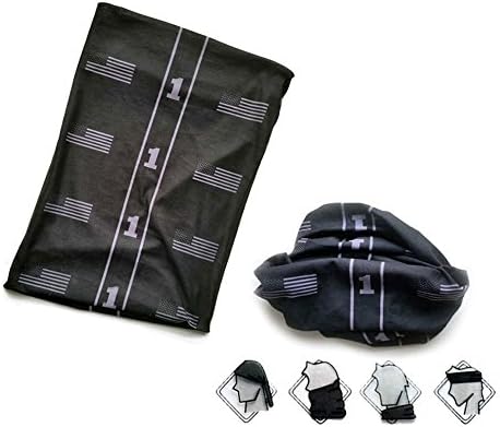 Multi-functional Neck Warmer, Headband, Balaclava. Patriot-1 Design by GEPPE