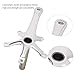 Bicycle Crank Arm Aluminium Alloy Bike Fixed-Gear Crank Single-Speed Road Bicycle Forged Crankset(Silver)thumb 3