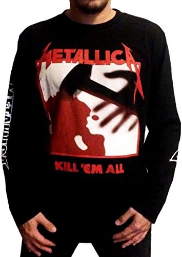 Jigg And Roll Metallica T Shirt Long Sleeve