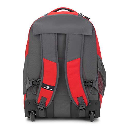 High Sierra Chaser Wheeled Laptop Backpack, Iced Lilac/Ash, 20 x