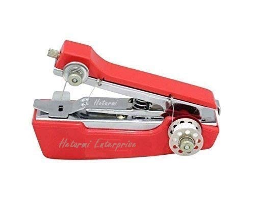 Hetarmi Enterprise Portable Mini Lightweight Cordless Hand-Operated Manual Stapler Size