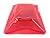 100 Pack 9" x 12" with 1.25 mil Thickness Pink Merchandise Plastic Glossy Retail Bags | Die Cut Handles | Perfect for Shopping, Party Favors, Birthdays, Children Parties | Color Pink | 100% Recyclable