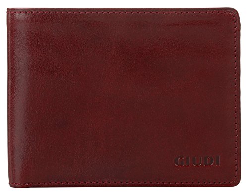 Giudi Genuine Leather men's Wallet Card Holder Made in Italy