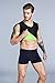 Hot Mens Body Building Sauna Tank Top Fat Burning Workout Sweat Vest to Lose Weight by Wonder Shaper