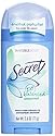Secret Original Unscented Women's Invisible Solid pH Balanced Antiperspirant & Deodorant 2.6 Oz