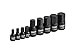 ARES 70497-9-Piece Metric Impact Hex Driver Set - Chrome Moly Steel Construction and Manganese Phosphate Coating - Includes Storage Rail - Low Profile and Designed for Impact Use