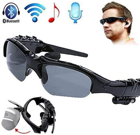 Gradeo P20 Sports Sun Glasses with Bluetooth and Stereo Headset Compatible with All iOS & Android Smartphone Device (Assorted Colour)