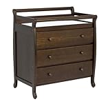 DaVinci Emily 3 Drawer Changer Dresser, Espresso
