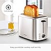 Morphy Richards 222067 Brushed Equip 2 Slice Stainless Steel Toaster, 800 W, Brushed