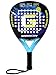 GRANDCOW Padel Racket Padel Racquet Carbon Fiber Surface with EVA Memory Flex Foam Core Diamond Shape Pop Tennis Paddle Rackets (Blue)