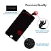 Screen Replacement Compatible with iPhone 6s Full Assembly - LCD 3D Touch Display Digitizer with Sensors and Front Camera, Fit Compatible with iPhone 6s (Black, 5.5)