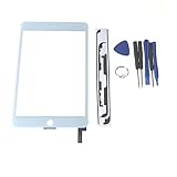 for Ipad Mini 4 Touch Screen Glass Lens Replacement -New OEM Touch Screen Glass Lens Replacement for Ipad Mini 4,Touch Screen Glass Panel Repair Part for Ipad Mini 4 White Tools High-Resistant