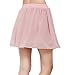 Vegeron Women's Chiffon A Line Short Skirt for Girls