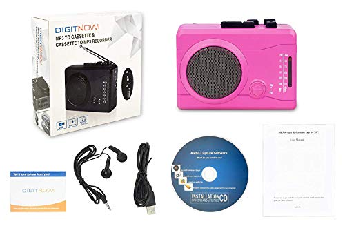 6 DIGITNOW+Cassette+Personal+Recorder+Wireless