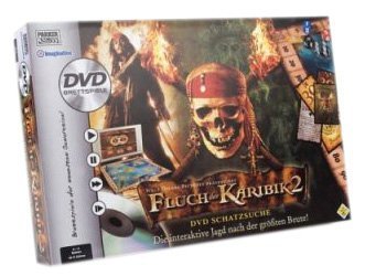 Parker - Fluch der Karibik 2 DVD Brettspiel