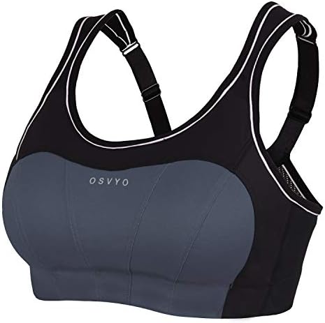 Osvyosport Women's High Impact Workout Gym Running Powerback Support Sports Bra A003