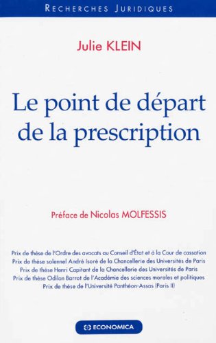 Le  point de départ de la prescription
