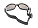 Kickstart Nomad Blue Mirror Lens Silver Frame Goggles w/ Strap