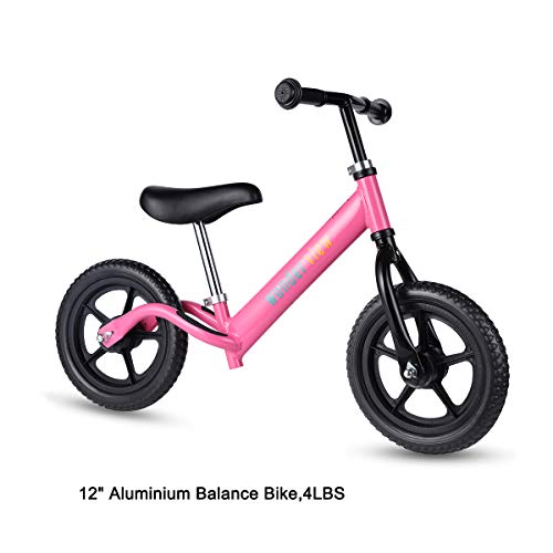 WonderView Balance Bike, 12 Kids Balance Bike Lightweight Balance Bike