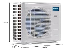 Mr Cool DIYM218HPW00C07 DIY Multi-Zone Series