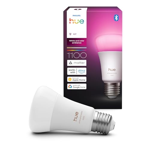 Philips Hue Smart LED A60 Lampe, E27