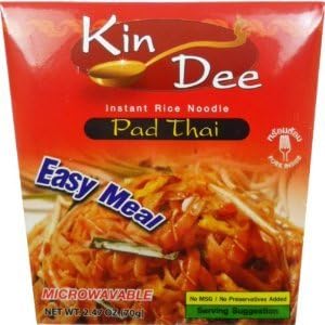 Instant Rice Noodle Pad Thai Flavor Easy Meal Thai Food Net Wt 70g (2.47 Oz) X 6 Boxes