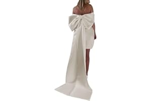 ABSYORE Sweetheart Short Wedding Dress for Bride Detachable Sleeves Boho Wedding Dress Tulle Bridal Gown