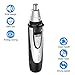 Nose Ear Hair Trimmer for Men Women, 2018 Professional Electric Nostril Nasal Hair Clippers, Waterproof, Wet/Dry, One Battery-Operated