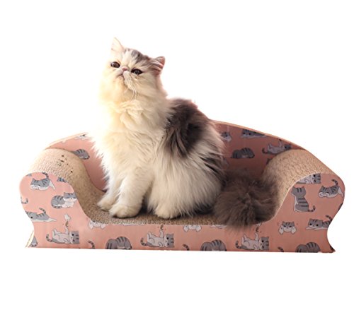cardboard cat scratcher couch