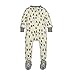 Burt's Bees Baby Baby Boys Sleeper Pajamas, Zip-Front Non-Slip Footie PJs, Organic Cotton