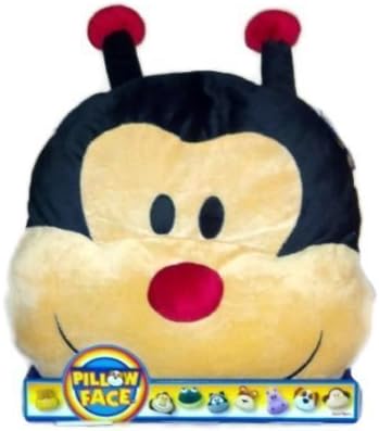 Ladybug Pillow ~ Pillow Face